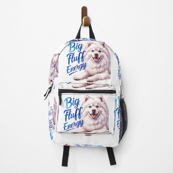 Item preview, Big Fluff Energy | Watercolor Samoyed Dog Painting designed and sold by bannzy.