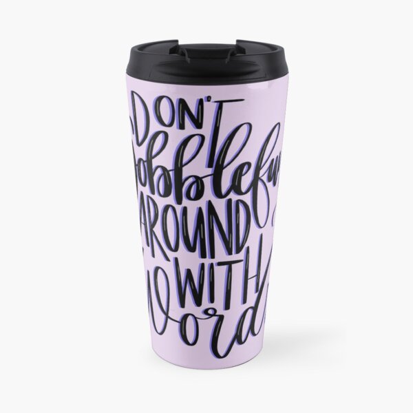 Roald Dahl - Don't Gobblefunk around with words Travel Mug