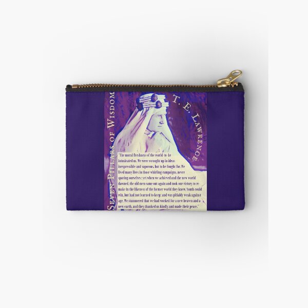Item preview, T. E. Lawrence quote: The moral freshness of the world-to-be intoxicated us. We were wrought up in ideas inexpressible and vaporous, but to be fought for.  designed and sold by artbleed.