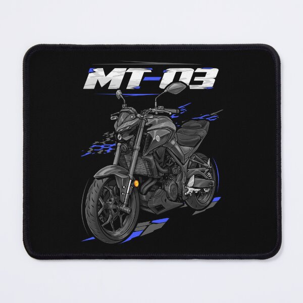 Item preview, Yamaha MT-03 2020-2025 (Midnight Black) for Motorcycle Riders designed and sold by MotoApparelHub.