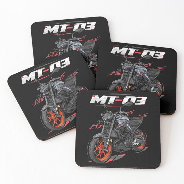 Item preview, Yamaha MT-03 2021 (Dark Gray) for Motorcycle Riders designed and sold by MotoApparelHub.