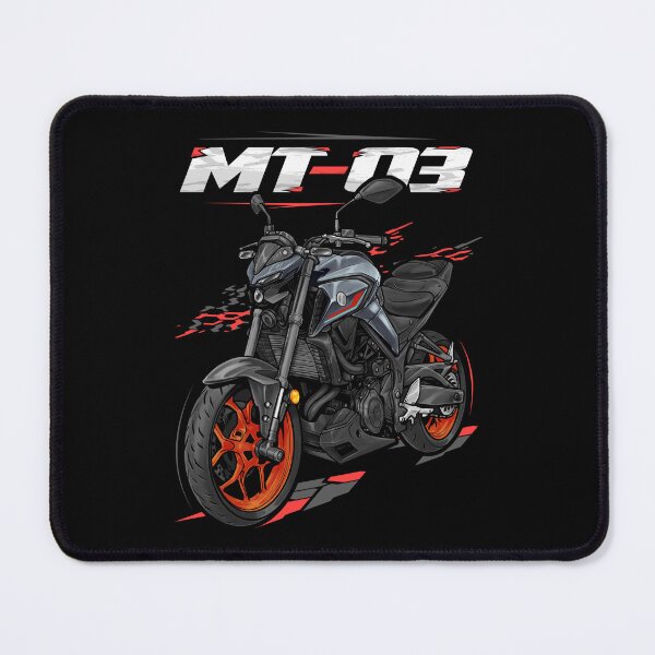Item preview, Yamaha MT-03 2021 (Dark Gray) for Motorcycle Riders designed and sold by MotoApparelHub.