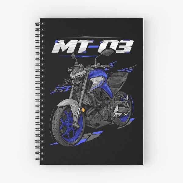 Item preview, Yamaha MT-03 2021 (Deep Purplish Blue Metallic) for Motorcycle Riders designed and sold by MotoApparelHub.
