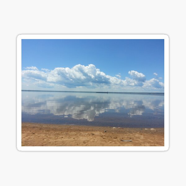 Lake Superior Reflection Sticker