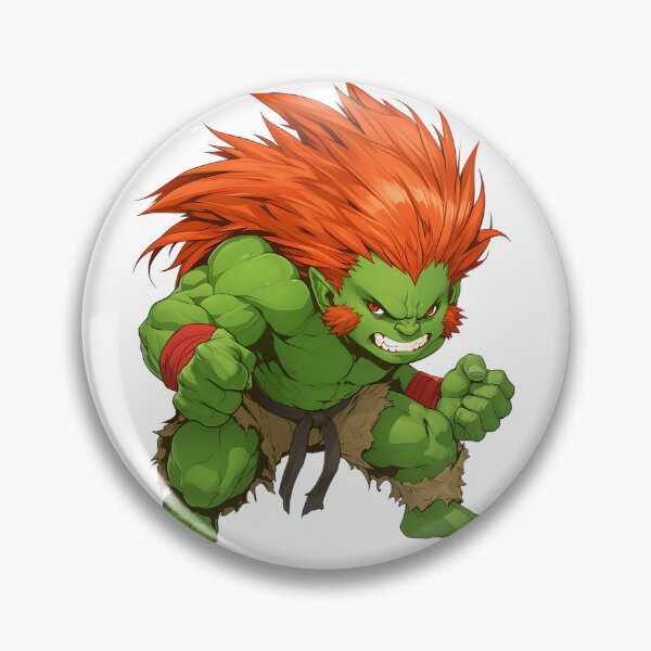 Item preview, Blanka Street Fighter: The Electric Beast designed and sold by bapupa.