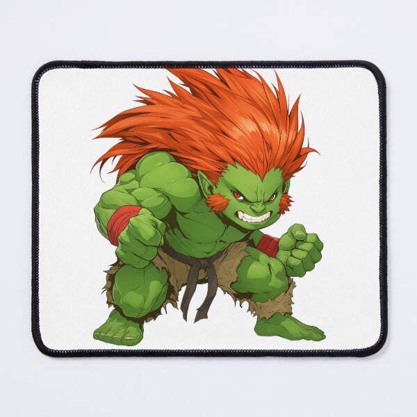Item preview, Blanka Street Fighter: The Electric Beast designed and sold by bapupa.