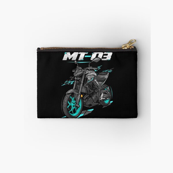 Item preview, Yamaha MT-03 2022-2024 (Cyan Storm) for Motorcycle Riders designed and sold by MotoApparelHub.