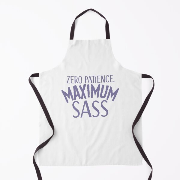 Item preview, Zero Patience Maximum Sass designed and sold by jazzydevil.