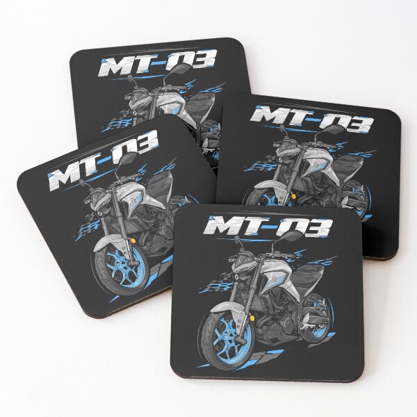 Item preview, Yamaha MT-03 2025 (Ice Storm) for Motorcycle Riders designed and sold by MotoApparelHub.