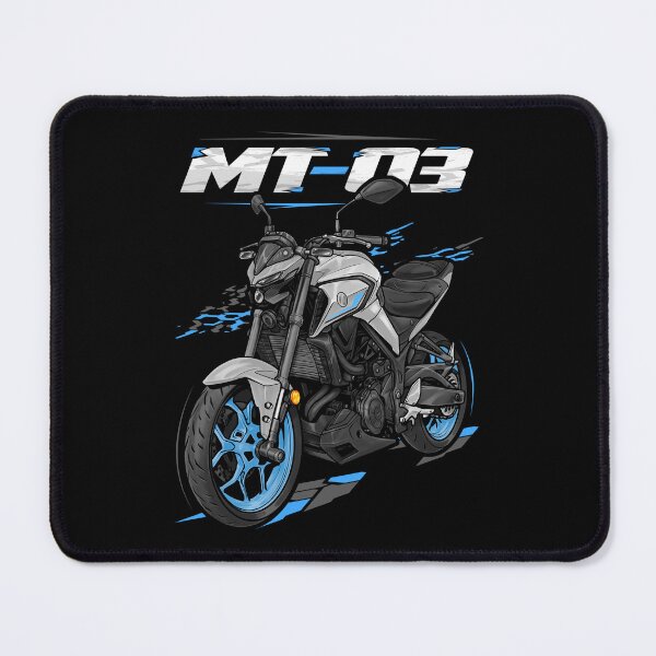 Item preview, Yamaha MT-03 2025 (Ice Storm) for Motorcycle Riders designed and sold by MotoApparelHub.