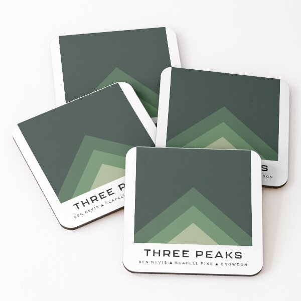Item preview, Three Peaks Abstract Style Design designed and sold by cartoosh.
