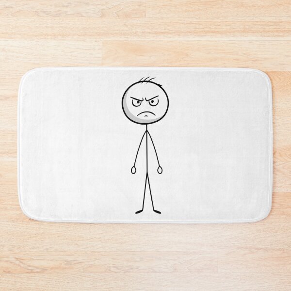 Item preview, Grumpy stick figure, stickman designed and sold by AFernandesDSG.