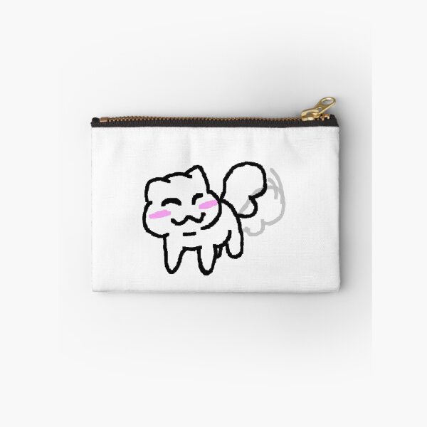 Item preview, Kitty wagging tail sticker designed and sold by MafuButler.