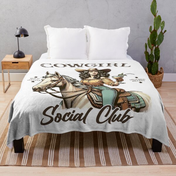 Item preview, Untamed Hearts Cowgirl on Horse – Western Wild Spirit Social Club Design designed and sold by Cowgirl Sister 12.