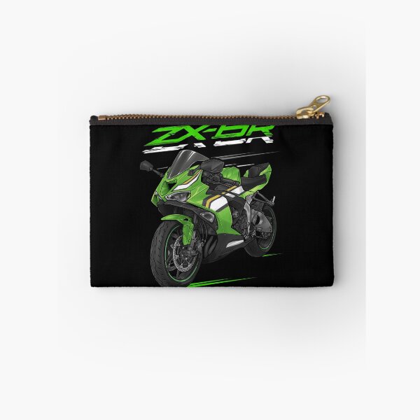 Item preview, Kawasaki Ninja ZX-6R 2025 (Lime Green & Ebony  Pearl & Blizzard White) for Motorcycle Riders designed and sold by MotoApparelHub.