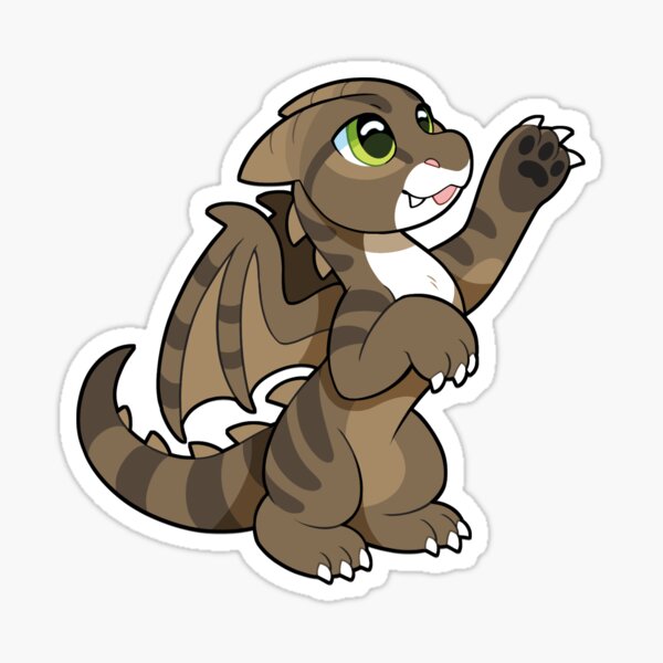 Item preview, Brown Tabby Cat Dragon designed and sold by znackish.
