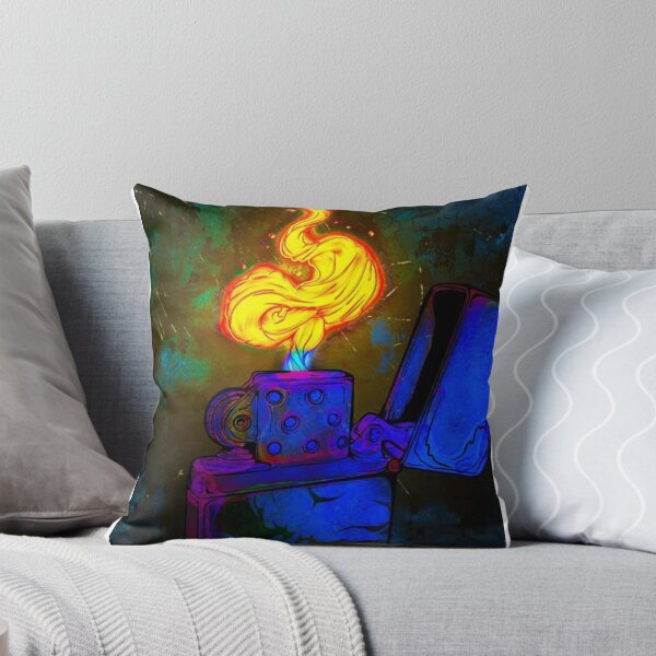 Item preview, Neon Flame Lighter Illustration designed and sold by DAIKONLINE.
