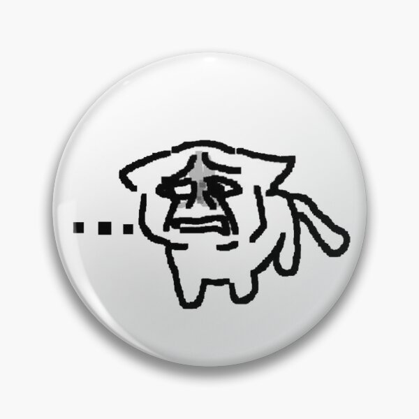 Item preview, Baffled cat meme sticker designed and sold by MafuButler.