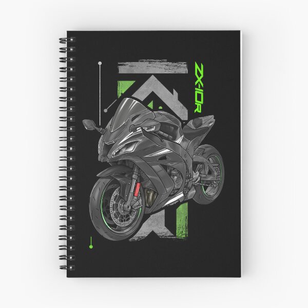 Item preview, Kawasaki Ninja ZX-10R 2016-2018 (Flat Ebony) for Motorcycle Riders designed and sold by MotoApparelHub.