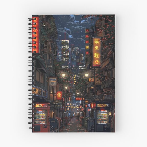 Item preview, Midnight Lights in Neo-Tokyo designed and sold by DAIKONLINE.
