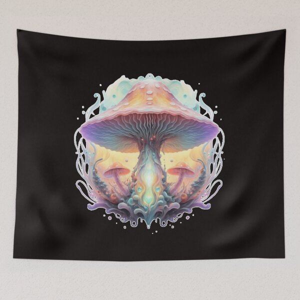 Item preview,  Watercolor Pastel Mushroom  designed and sold by Sweetvoilet.