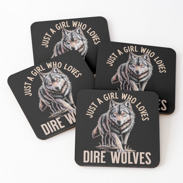 Item preview, Just a Girl Who Loves Dire Wolves  designed and sold by Fragy72.