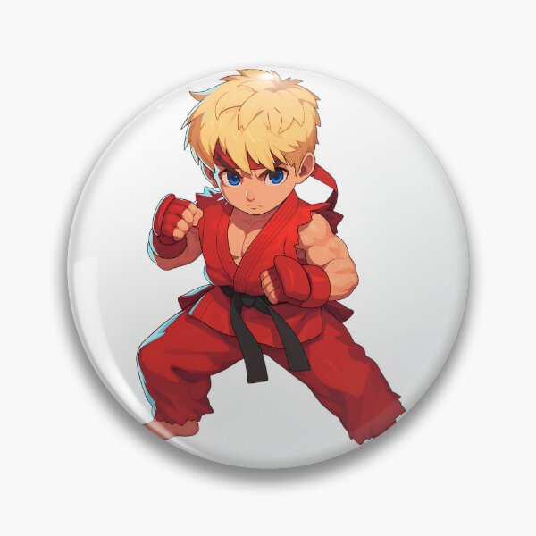 Item preview, Ken Street Fighter: The Fiery Shoryuken Master designed and sold by bapupa.