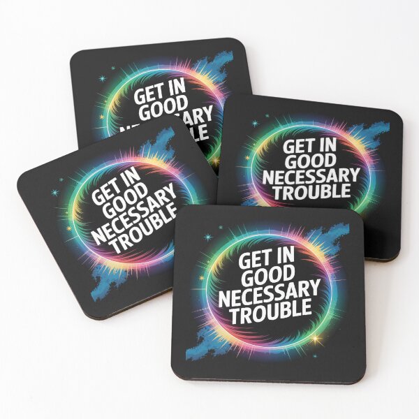 Item preview, Get In Good Necessary Trouble designed and sold by SurrealArtSzysz.