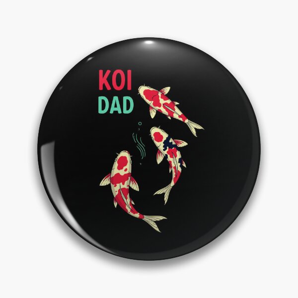 Item preview, Koi Dad – Funny Japanese Koi Fish Father Design designed and sold by Colorful-Garden.