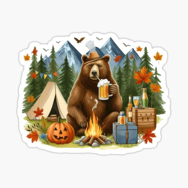 Item preview, Camping Fall designed and sold by devonclemon.