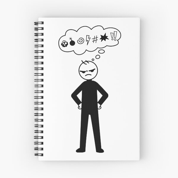 Item preview, An angry person, swearing and cursing designed and sold by AFernandesDSG.
