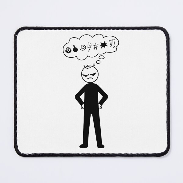 Item preview, An angry person, swearing and cursing designed and sold by AFernandesDSG.