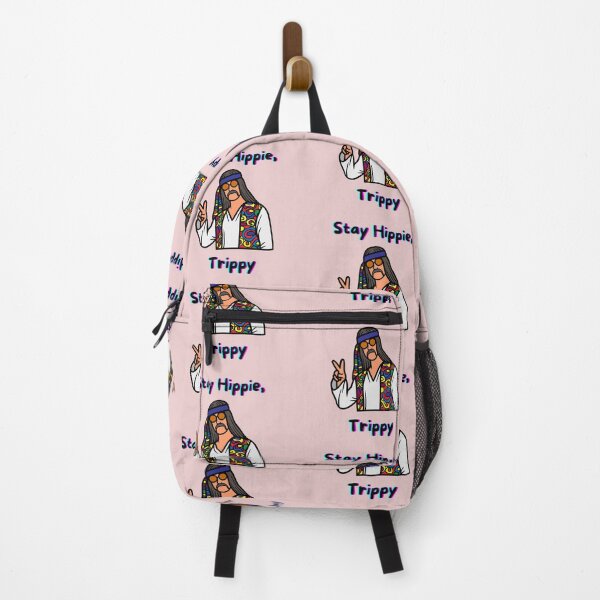 Item preview, Stay Hippie, Trippy: Retro Peace Vibes designed and sold by CoolCrap-.