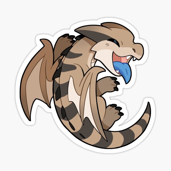 Item preview, Blue Tongue Lizard Dragon designed and sold by znackish.