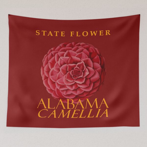 Item preview, Alabama Territory Flower Camellia Japonica designed and sold by taiche.