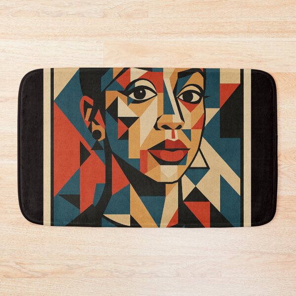 Item preview, Liza Koshy Geometric Portrait in Bold Pop Art Style designed and sold by Aryabek.