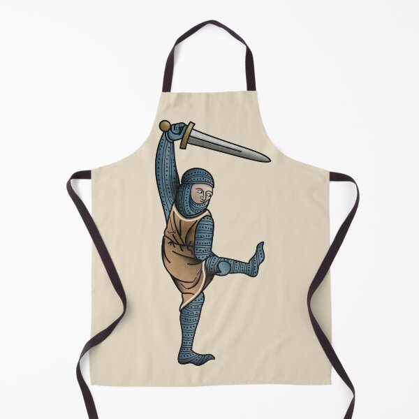 Item preview, Stretching Knight with sword medieval meme designed and sold by MargiKnights.