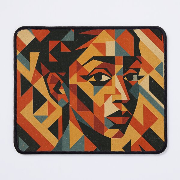 Item preview, Cubist Liza Koshy in Retro Pop Art Geometry designed and sold by Aryabek.
