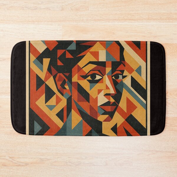 Item preview, Cubist Liza Koshy in Retro Pop Art Geometry designed and sold by Aryabek.