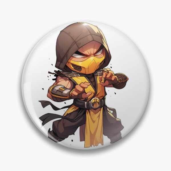 Item preview, Scorpion Mortal Kombat: The Hellspawn Ninja designed and sold by bapupa.