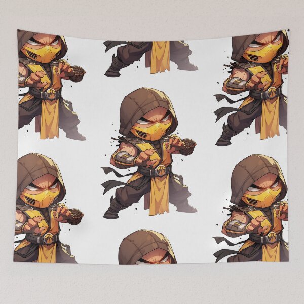 Item preview, Scorpion Mortal Kombat: The Hellspawn Ninja designed and sold by bapupa.