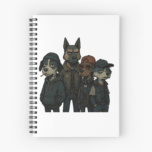Aperçu de l'œuvre Groupe Paw Punk Patrol créée et vendue par TheYeahStore.