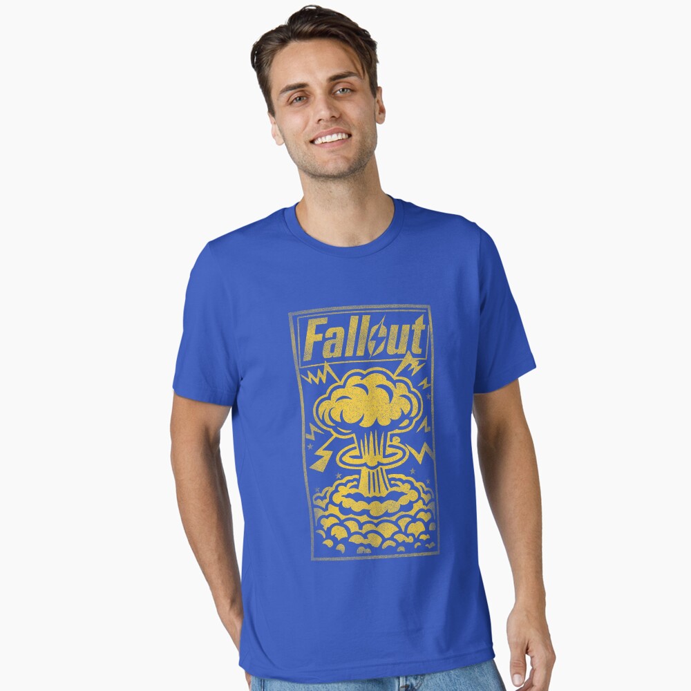 Vista previa del artículo con la obra «Camiseta esencial», diseñado y vendido por ChunkByChunk.