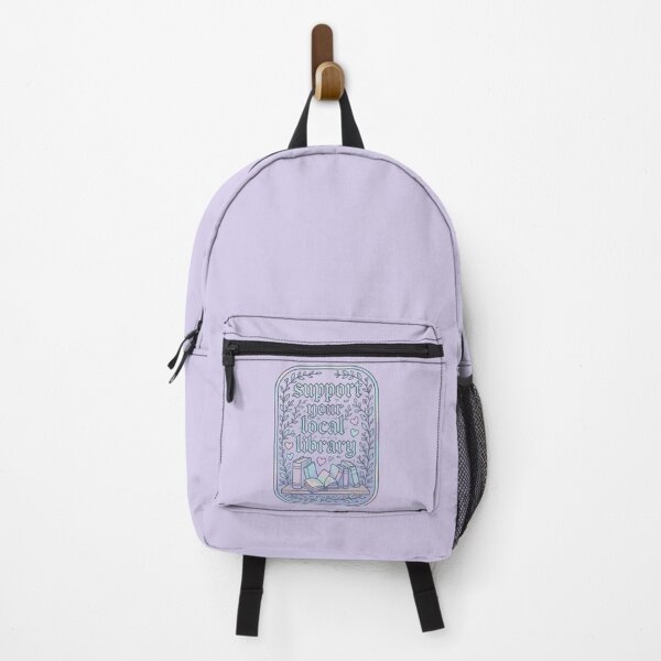 Item preview, Support Your Local Library Pastel Goth designed and sold by TomFrontierArt.