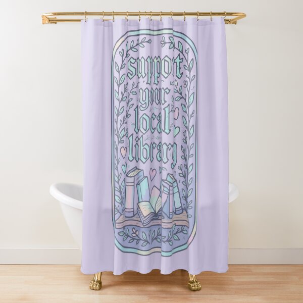 Item preview, Support Your Local Library Pastel Goth designed and sold by TomFrontierArt.