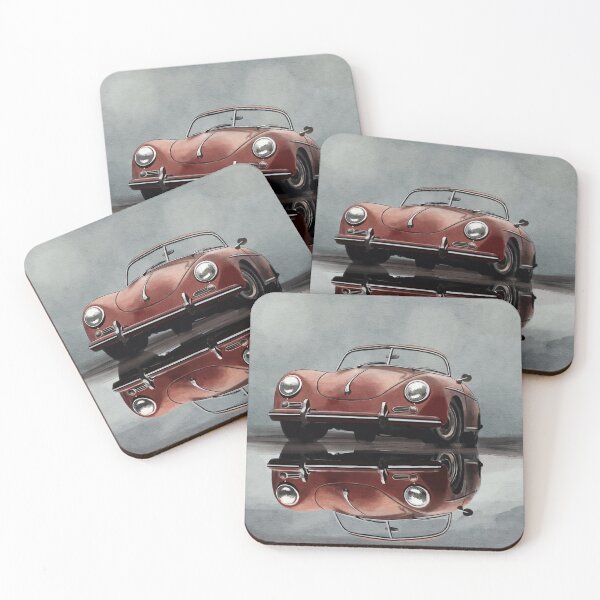 Item preview, Classic red Porsche car. designed and sold by Tony Casues.