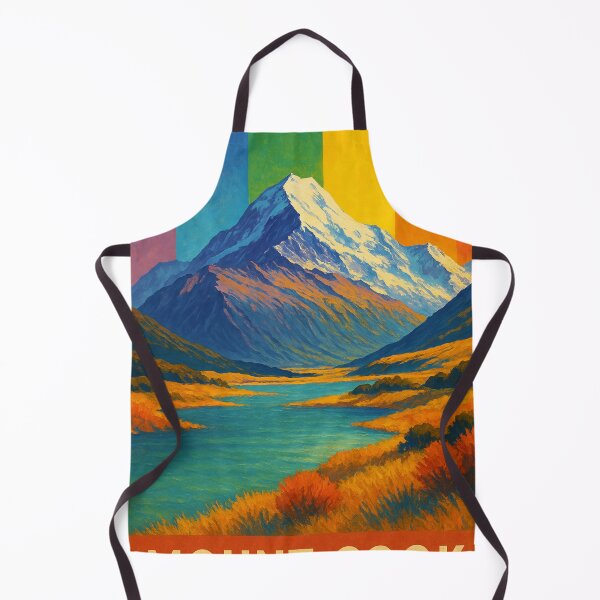 Item preview, Mount Cook Rainbow Mountain Scene in New Zealand designed and sold by Aryabek.