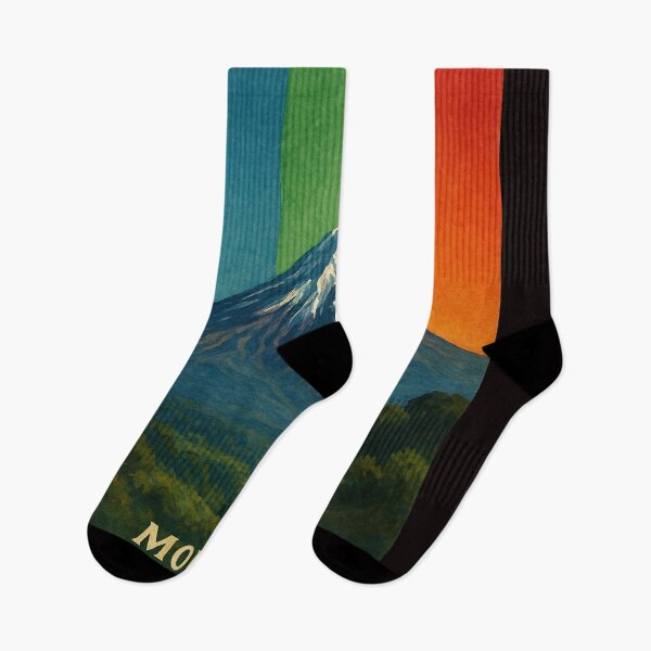 Item preview, Mount Taranaki Rainbow New Zealand Landscape designed and sold by Aryabek.