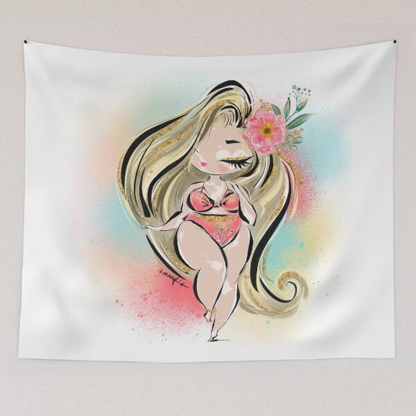 Item preview, Blond Vitiligo Girl designed and sold by KaramfilaS.