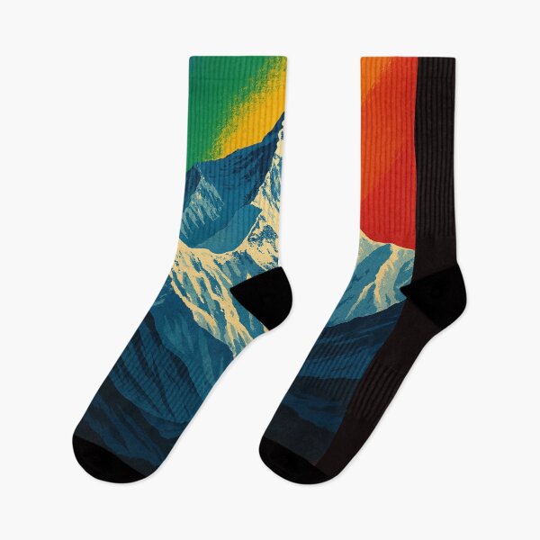 Item preview, Mount Everest Rainbow Nepal Himalayas Poster designed and sold by Aryabek.